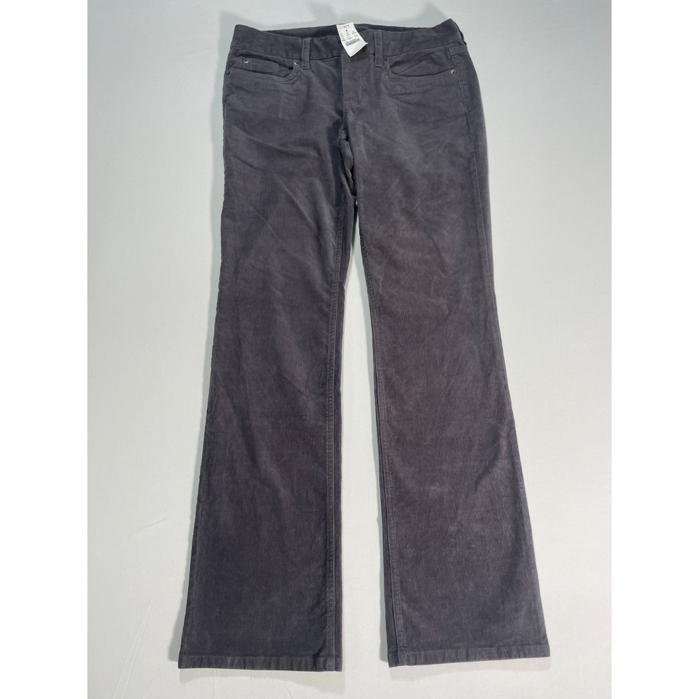 NWT J. Crew‎ 29R Gray Stretch Favorite Fit Vintage Bootcut Corduroy Pants 28363